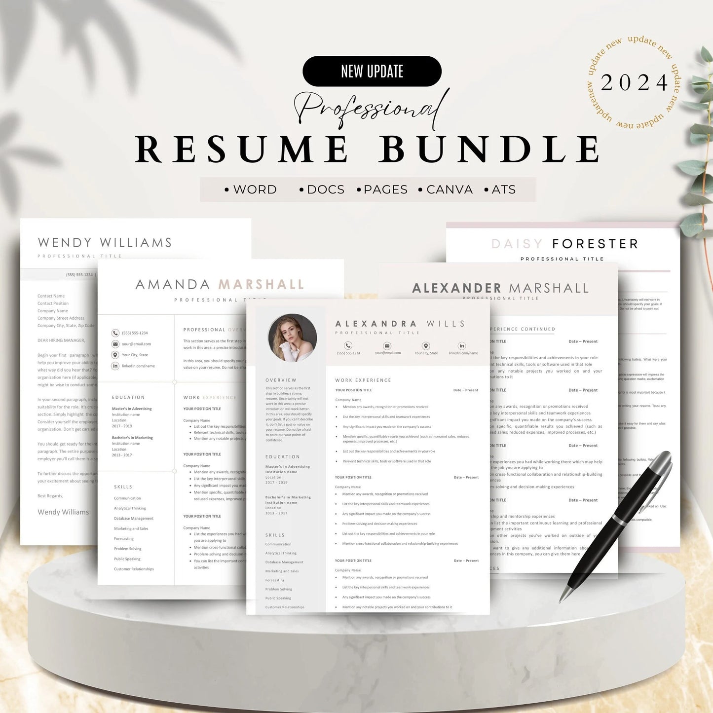 500+ Resume templates