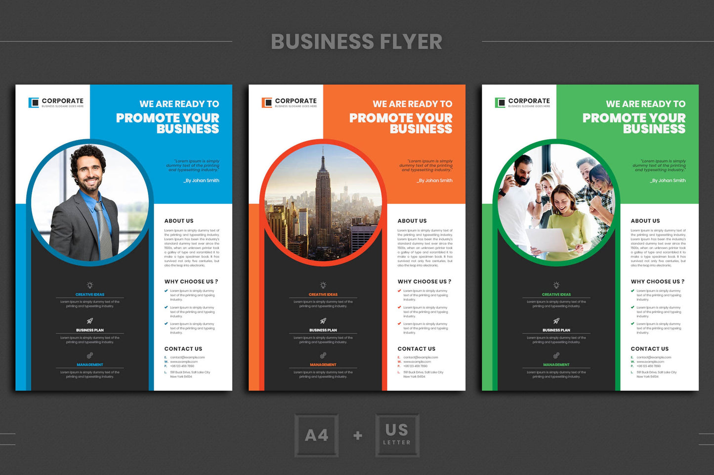 7,200+ Brochures, business cards & flyers templates