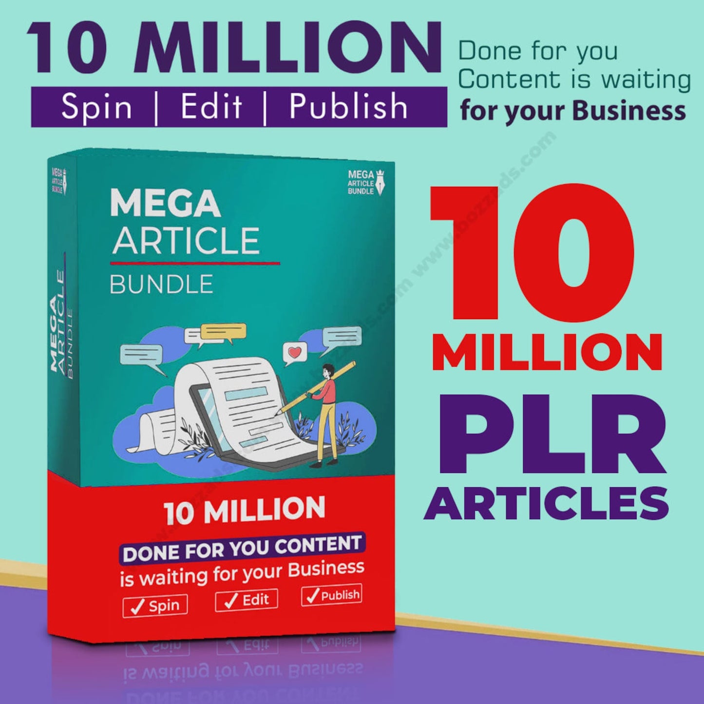 10 Million+ articles with PLR - AscendPLR