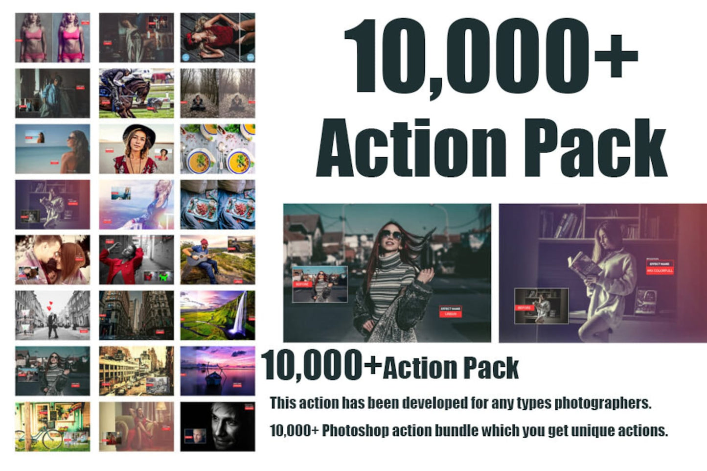 10,000+ Photoshop actions - AscendPLR