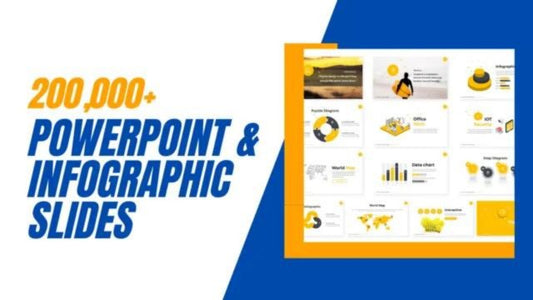200,000 PowerPoint Slides Mega Collection | Infographic | Business | Education | PowerPoint Template bundle Editable - AscendPLR